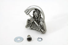 Load image into Gallery viewer, Grim Reaper Front Fender Top Ornament Silver 0 /  Custom application for front fenders.