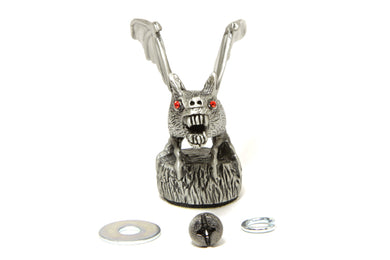 Bat Front Fender Tip Ornament Chrome 0 /  Custom application for front fenders.