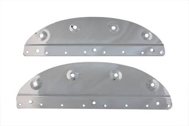 Chrome Saddlebag Mount Plate Set 1936 / 1940 EL 1941 / 1957 FL 1937 / 1948 UL