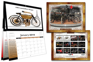 2019 Motorcyclepedia Museum Calendar 0 /  Custom