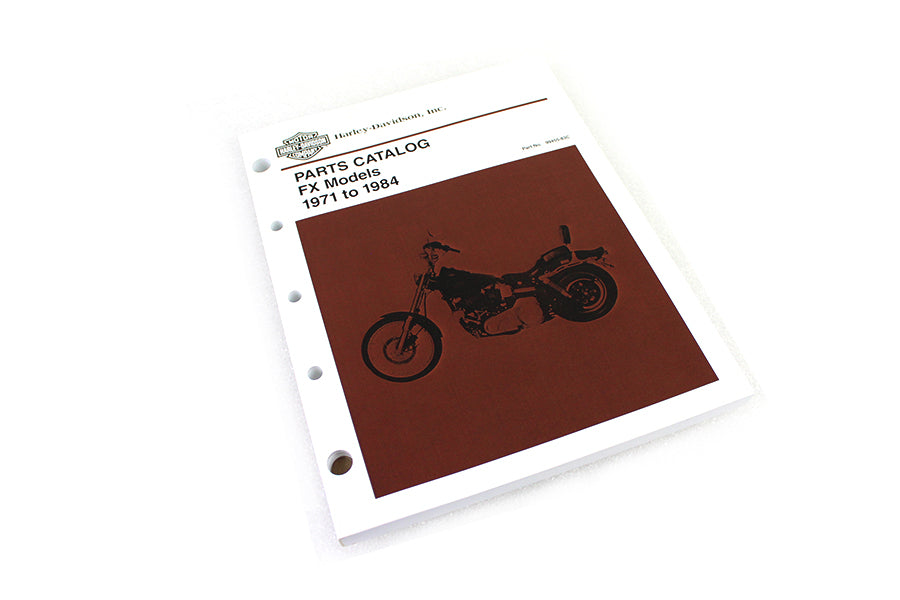 1971-1984 FX Parts Manual 1971 / 1984 FX