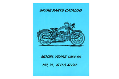 Spare Parts Book for 1954-1965 XL 1954 / 1956 K 1957 / 1965 XL