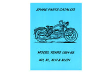 Load image into Gallery viewer, Spare Parts Book for 1954-1965 XL 1954 / 1956 K 1957 / 1965 XL