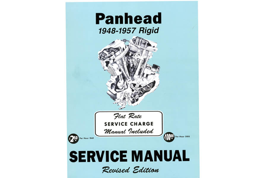 Factory Service Manual for 1948-1957 Panhead and Rigid 1948 / 1957 FL