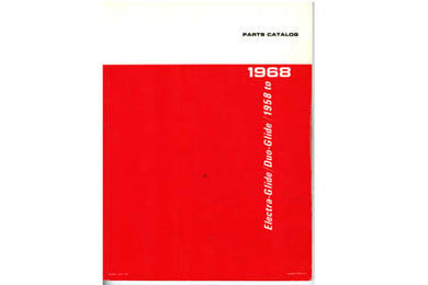 1958-1965 FLH Parts Manual 1958 / 1965 FL