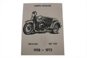 Servi-Car Parts Book 1958 / 1973 G