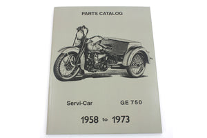 Servi-Car Parts Book 1958 / 1973 G