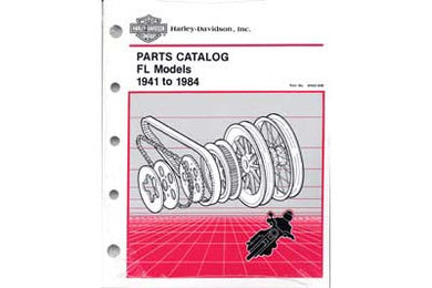 Harley Davidson Factory Parts Manual for 1941-1984 FL 1941 / 1984 FL 1941 / 1984 FLH