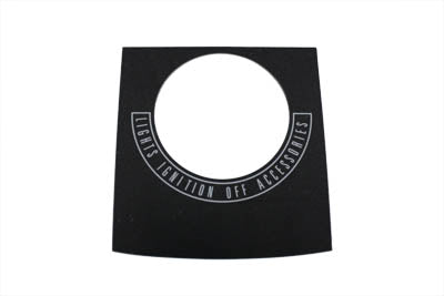 Black Dash Panel Decals 1979 / 1984 FL 1980 / 1986 FX 1984 / 1993 FXST 1986 / 1993 FLST 1991 / 1993 FXDWG