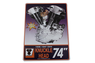 Knucklehead Engine Plaque 0 /  All