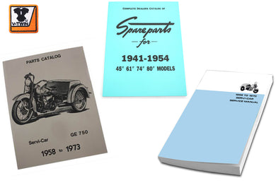 Servi-Car Manual Set 1937 / 1963 G