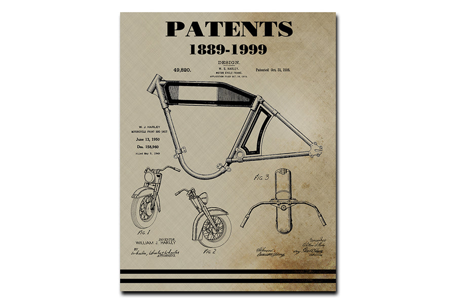 Motorcycle Engine Patent Book 0 /  All Models