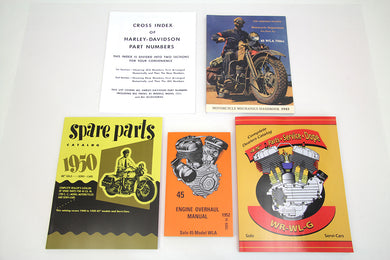 WL & WLA Manual Set 1937 / 1952 WL 1940 / 1945 WLA 1949 / 1952 WLA
