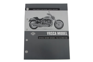 Factory Spare Parts Book for 2002 VRSC 2002 / 2002 VRSC
