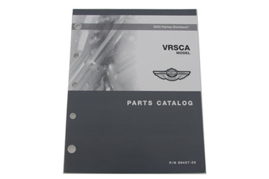 Factory Spare Parts Book for 2003 VRSC 2003 / 2003 VRSC