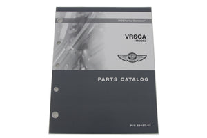 Factory Spare Parts Book for 2003 VRSC 2003 / 2003 VRSC