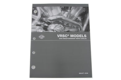 Factory Spare Parts book for 2005 VRSC 2005 / 2005 VRSC