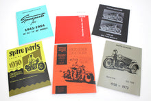 Load image into Gallery viewer, Factory Parts Book Set 1936 / 1952 EL 1936 / 1952 W 1936 / 1973 G 1941 / 1968 FL