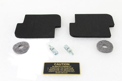 Battery Caution Tag & Terminal Kit Brass 1929 / 1952 WL 1929 / 1930 J 1930 / 1934 VL 1936 / 1940 EL 1941 / 1964 FL 1938 / 1948 UL