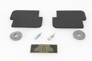 Battery Caution Tag & Terminal Kit Brass 1929 / 1952 WL 1929 / 1930 J 1930 / 1934 VL 1936 / 1940 EL 1941 / 1964 FL 1938 / 1948 UL