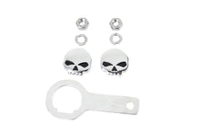 Load image into Gallery viewer, Skull License Plate Bolt Kit 0 /  Custom application