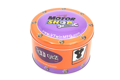 V-Twin Motor Shop Ready Round Can Set 0 /  All