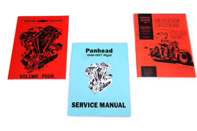 1948-1957 Panhead Book Set 1948 / 1957 FL