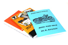 Load image into Gallery viewer, Parts &amp; Service Manual Set for Sportsters 1957 / 1978 XL 1957 / 1978 XLCH