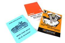 Load image into Gallery viewer, Parts &amp; Service Manual Set for Sportsters 1957 / 1978 XL 1957 / 1978 XLCH