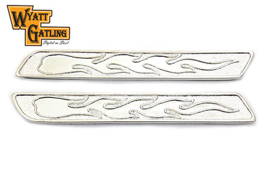 Wyatt Gatling Saddlebag Face Plate Insert 1993 / 2013 FLT