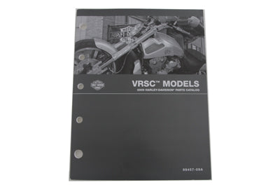 Factory Spare Parts Book for 2009 VRSC 2009 / 2009 VRSC