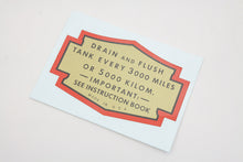 Load image into Gallery viewer, Oil Tank Decal 1936 / 1948 UL 1936 / 1947 EL