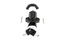 Load image into Gallery viewer, Black Helmet Lock with Pipe Key 0 /  All models