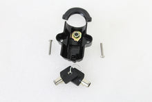 Load image into Gallery viewer, Black Helmet Lock with Pipe Key 0 /  All models