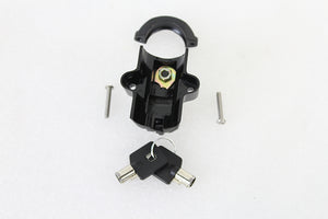 Black Helmet Lock with Pipe Key 0 /  All models