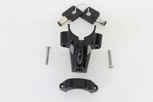 Black Helmet Lock with Pipe Key 0 /  All models