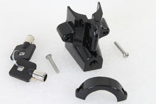 Load image into Gallery viewer, Black Helmet Lock with Pipe Key 0 /  All models