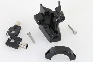 Black Helmet Lock with Pipe Key 0 /  All models