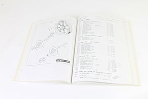 AMF Parts Book 1954 / 1981 XL