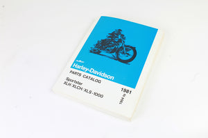 AMF Parts Book 1954 / 1981 XL