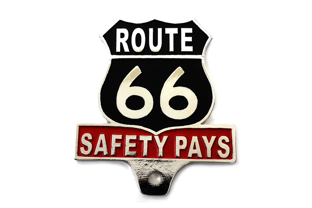 Route 66 License Plate Topper 0 /  All models