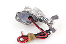 Load image into Gallery viewer, Silver Skull License Plate Bolt Set with LED 0 /  Custom application