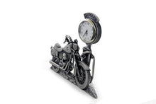 Load image into Gallery viewer, V-Twin Pewter Motorcycle Clock 4-1/2&quot; Tall 0 /  All models