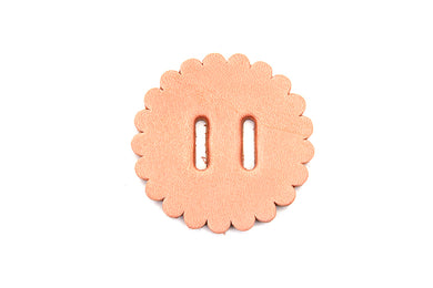 Natural Leather Concho Rosette 2 0 /  All models