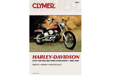 Clymer Repair Manual for 1984-1999 FXST-FLST 1984 / 1999 FXST 1984 / 1999 FLST