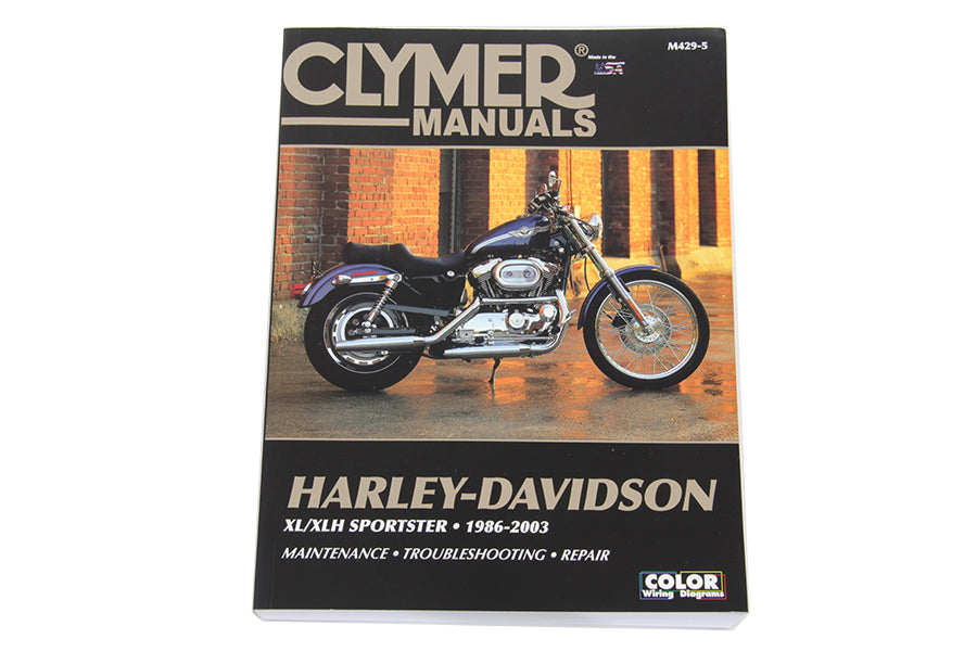 Clymer Repair Manual for 1986-2003 XL 1986 / 2003 XL