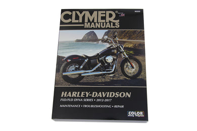 Clymer Repair Manual for 2012-2017 DynaGlide 2012 / 2017 FXD 2012 / 2017 FXDB 2012 / 2017 FXDL 2012 / 2017 FXDWG 2012 / 2017 FLD