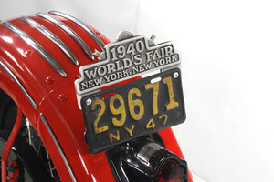 1940 World's Fair License Plate Topper 0 /  All models