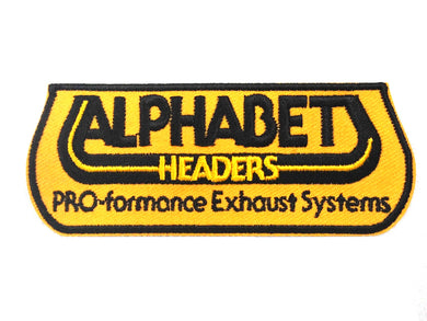 Alphabet Exhaust Patches 0 /  All