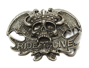 Ride To Live Belt Buckle 0 /  All